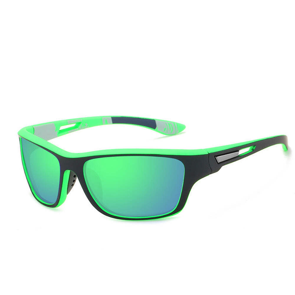 Polarized Sports Sunglasses for Men with UV400 Protection, Resin Lenses, and 99.