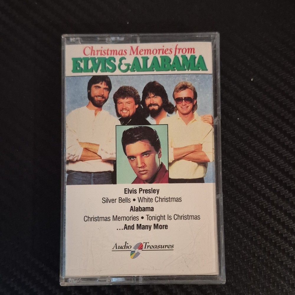 Elvis Presley Alabama Christmas Memories Cassette Album Holiday RCA ATCS-2106-4