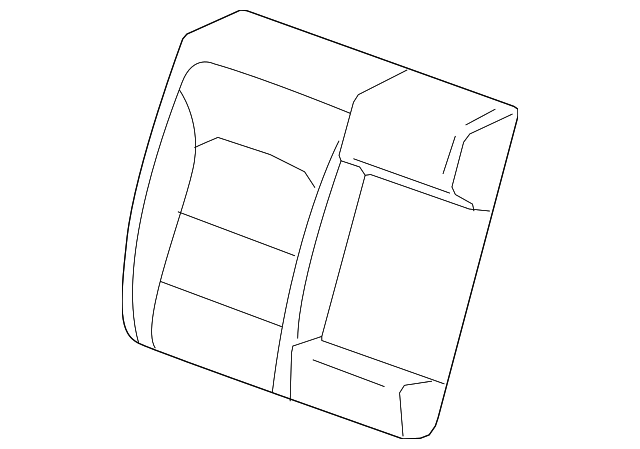 Genuine GM Seat Back Cover 42615422
