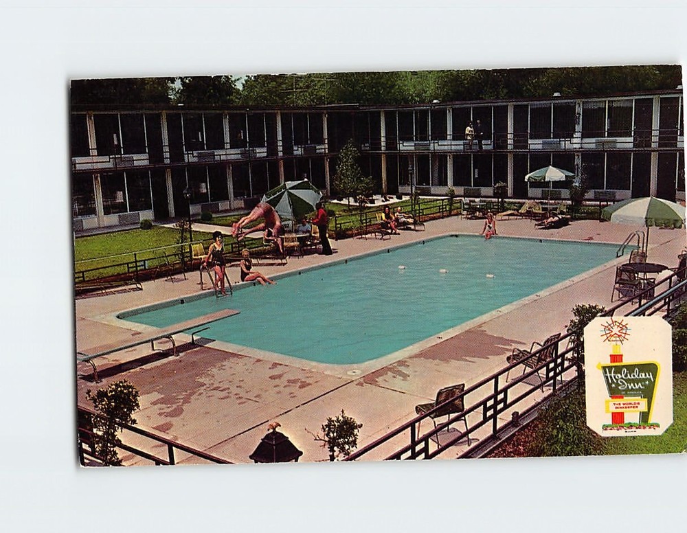 Postcard Holiday Inn North Nashville Tennessee USA