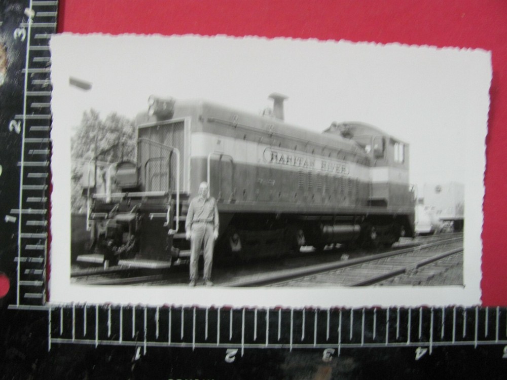 Raritan River Railroad Diesel Locomotive #5 Original Photo