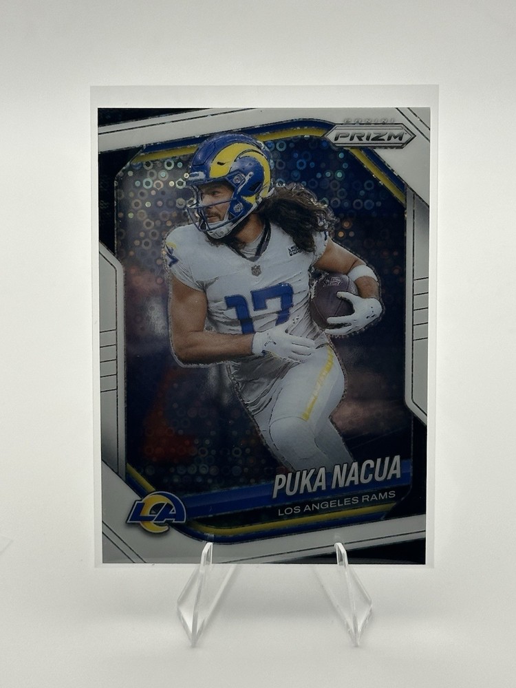 2025 Panini Prizm #205 Puka Nacua White Disco - Los Angeles Rams