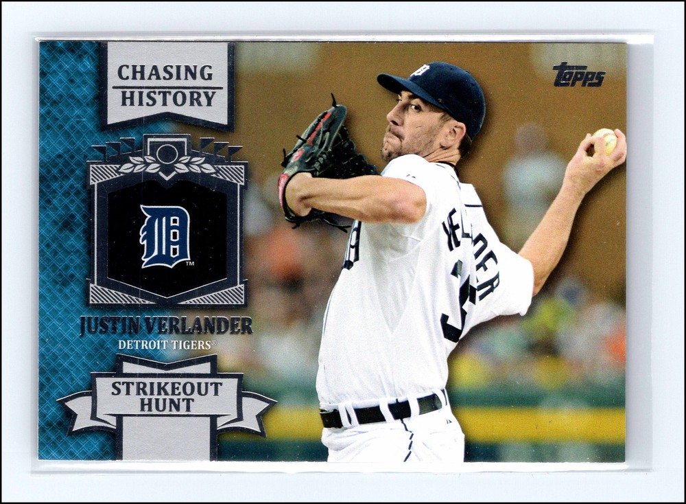 Justin Verlander 2013 Topps Update Chasing History #CH-132 Detroit Tigers