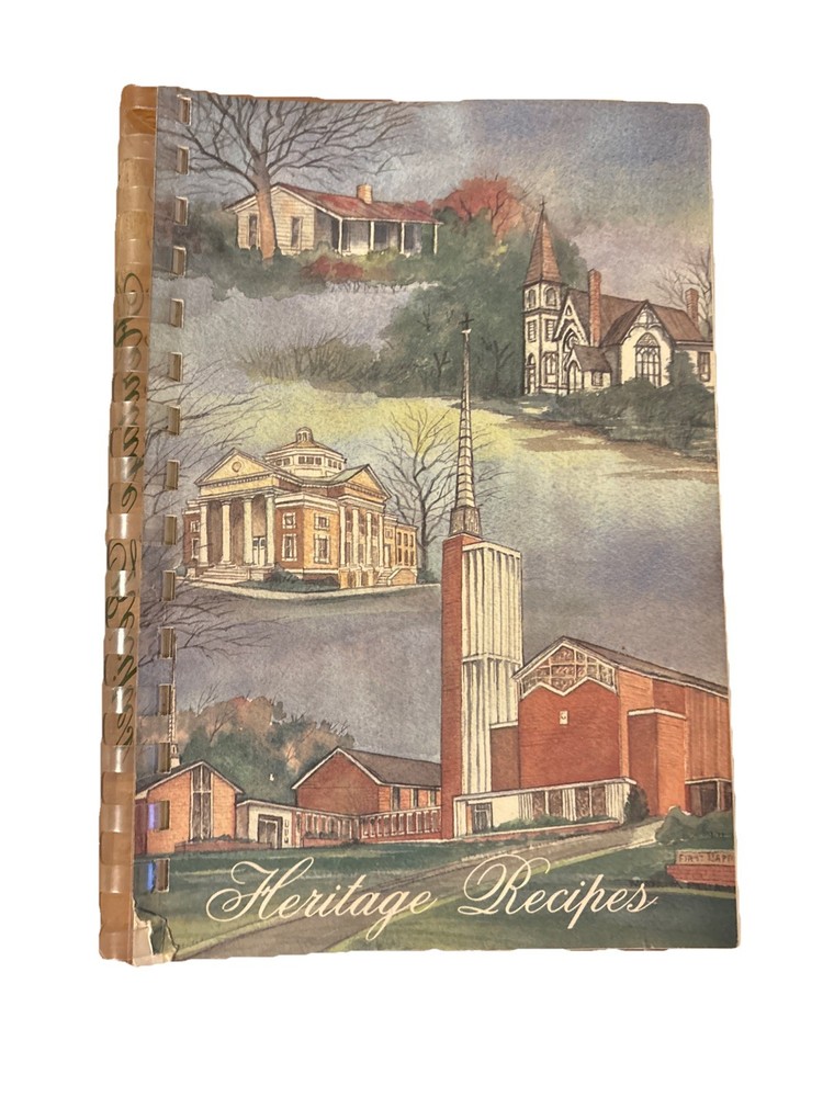 First Baptist Church Martinsville VA Cookbook 1984 Heritage Recipes 321 pages