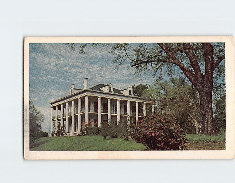 Postcard Dunleith Historic Inn Natchez Mississippi USA