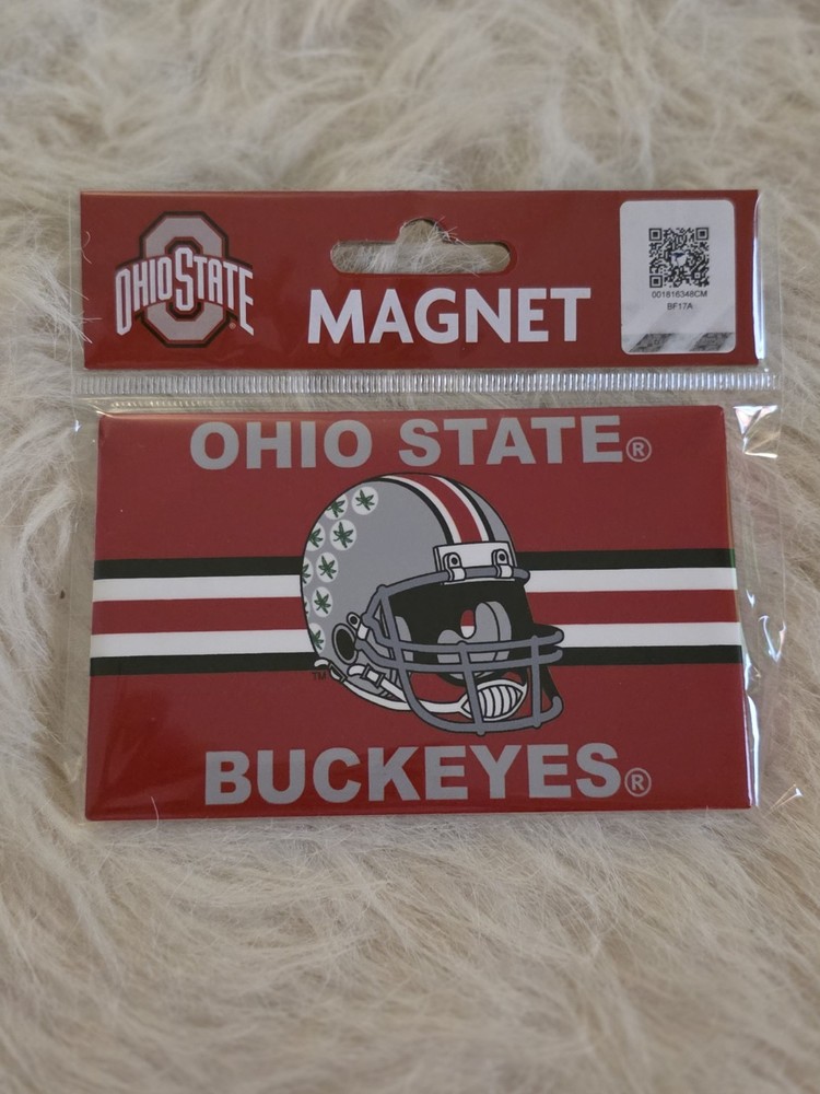 Ohio State Buckeyes 4 Inch Football Fridge Magnet