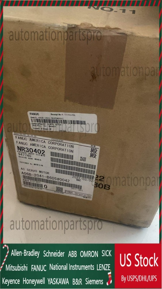 New FANUC A06B-2041-B605#0042 A06B2041B605#0042 Servo Motor New US Free TAX