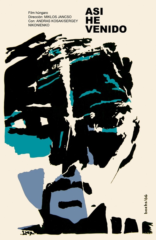 4645.Asi he venido.man with solemn face.movie.POSTER.Decoration.Graphic Art