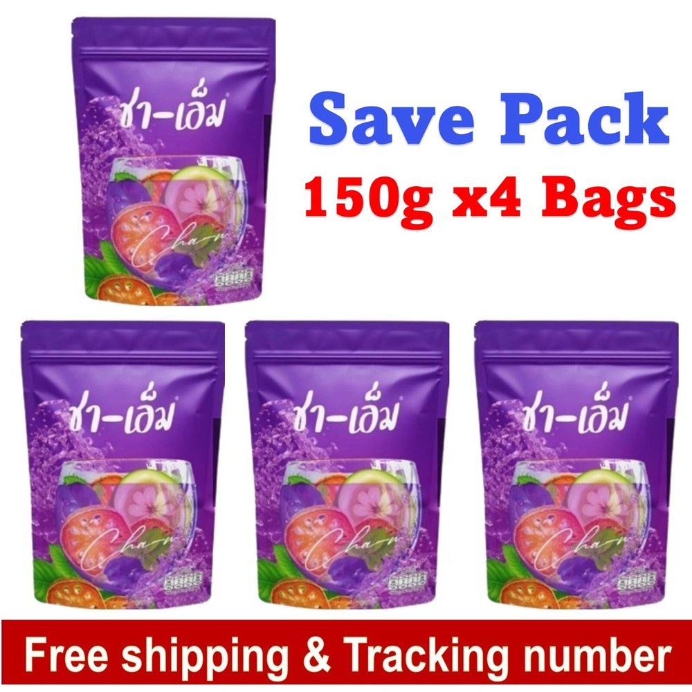 4 X CHA-M TEA Dietary Supplement Weight Control 150g