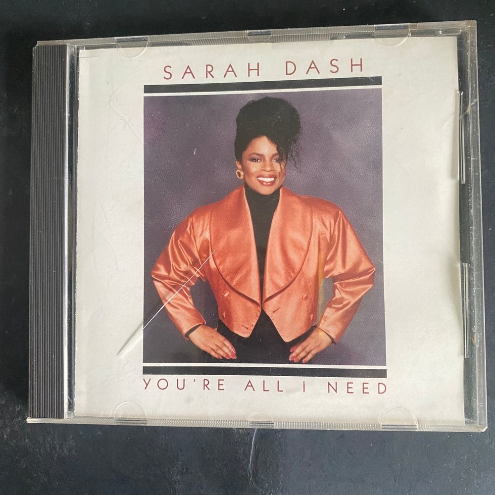 Sarah Dash - You're All I Need CD 1988 R&B Soul Pop EMI-Manhattan Duets