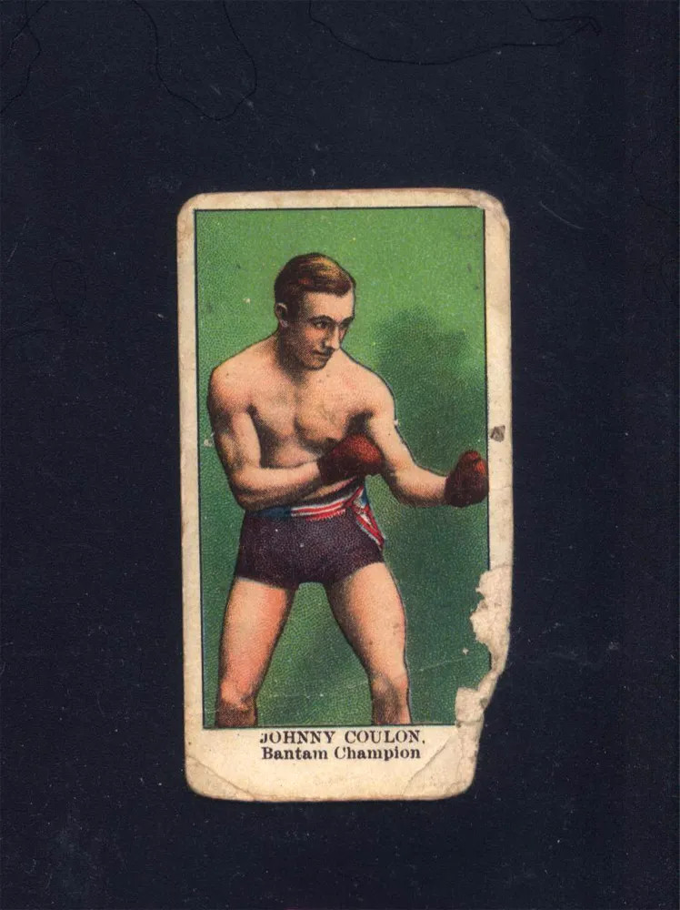 1910 E77 American Caramel Boxing Johnny Coulon (Poor)