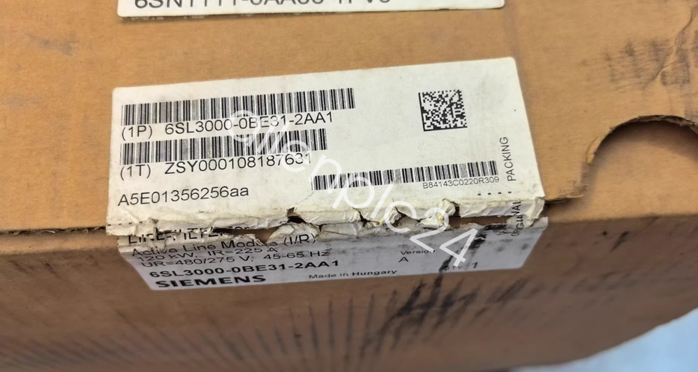 SIEMENS 6SL3000-0BE31-2AA1 Active Power Module Brand New FedEx or DHL