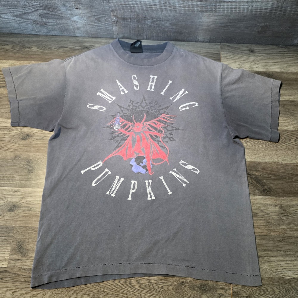 Vintage 90s Smashing Pumpkins Mission To Mars T Shirt XL Giant Tag Made USA