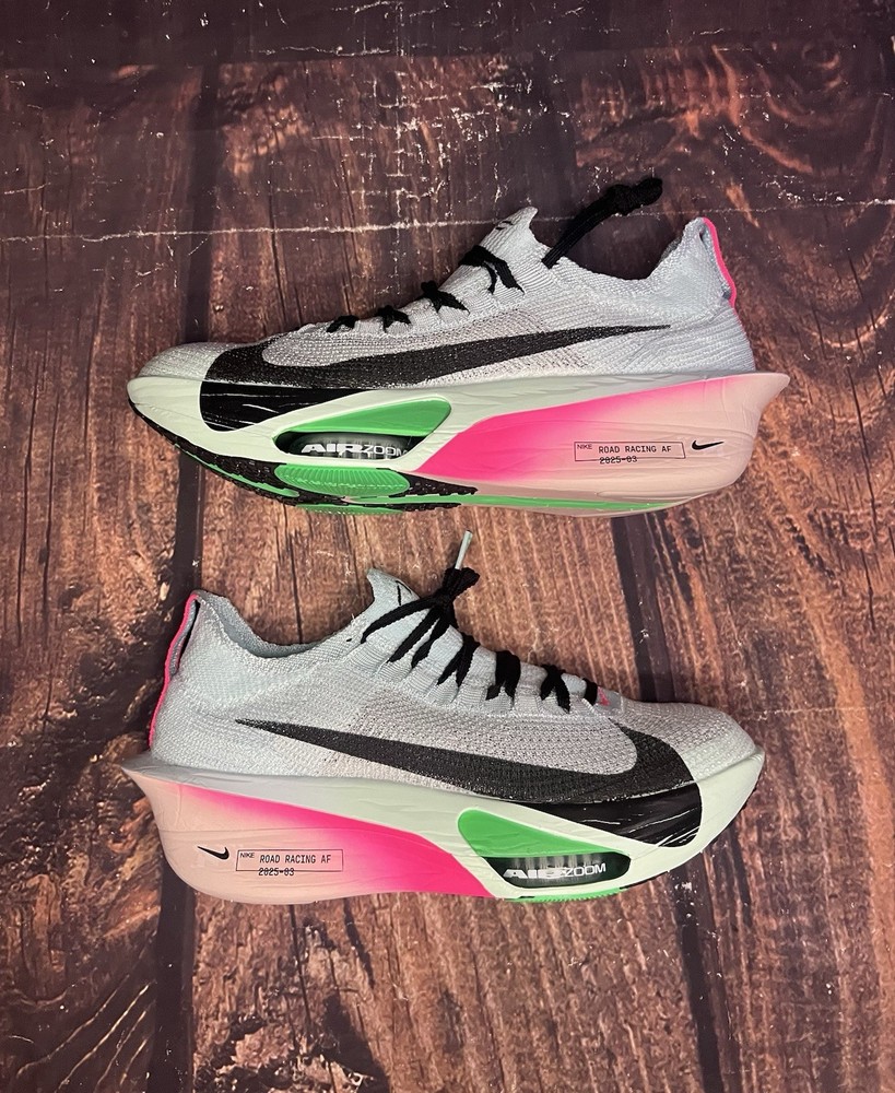 Nike Air Zoom Alphafly Next %3 Glacier Blue Black Mint Foam FD8311-400 Size 10.5