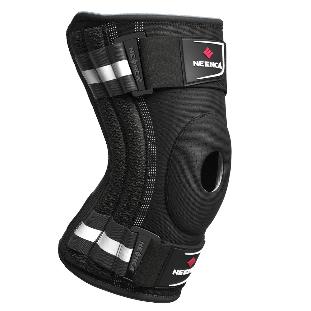 Professional Knee Brace with Side Stabilizers for Pain Relief & Support