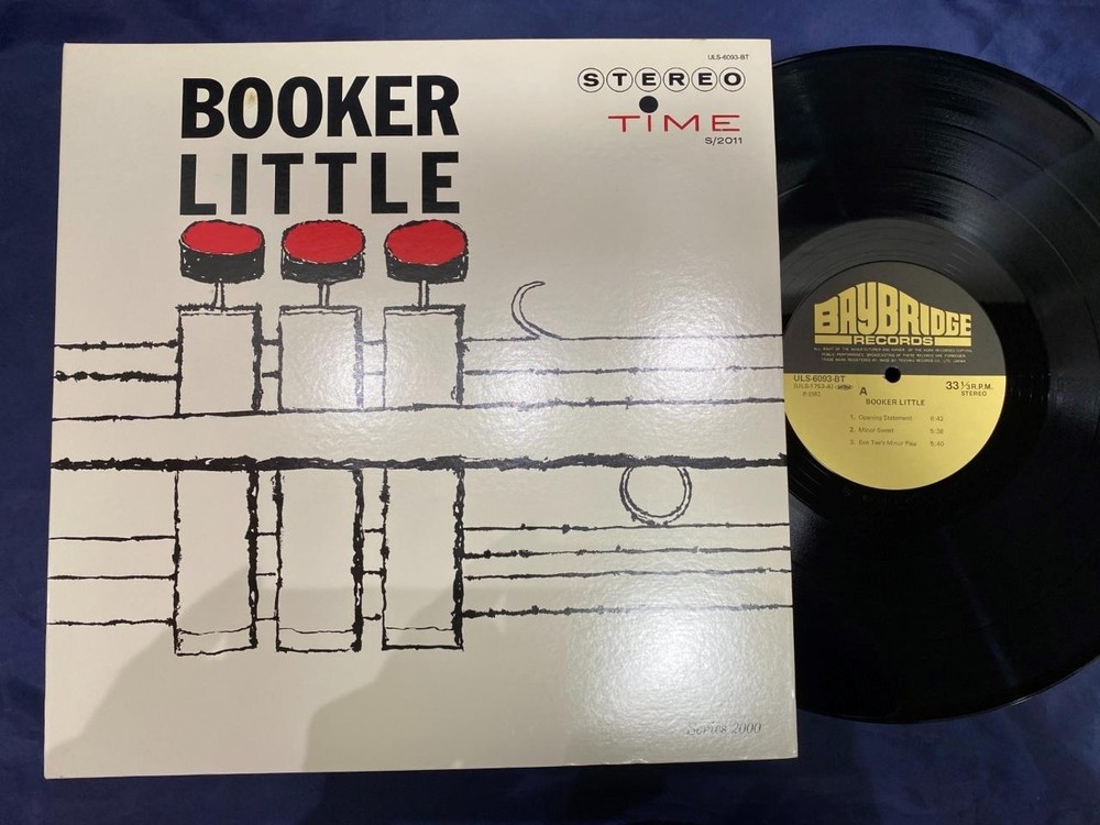 MINT! BOOKER LITTLE SAME TIME ULS-6093-BT STEREO JAPAN GATEFOLD l LP