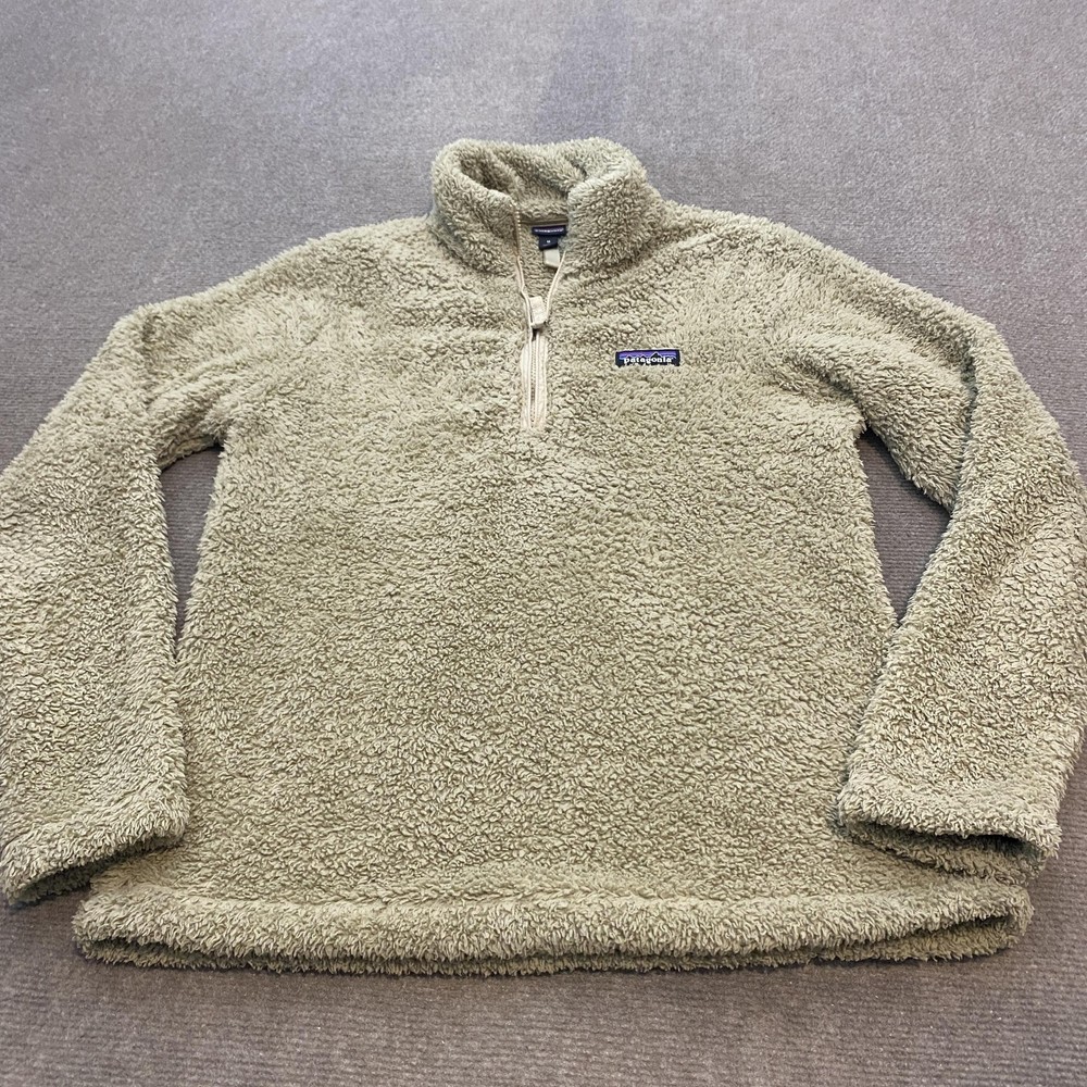 Patagonia Pullover Womens Medium Los Gatos 1/4 Zip Sherpa Pile Fleece STY25235