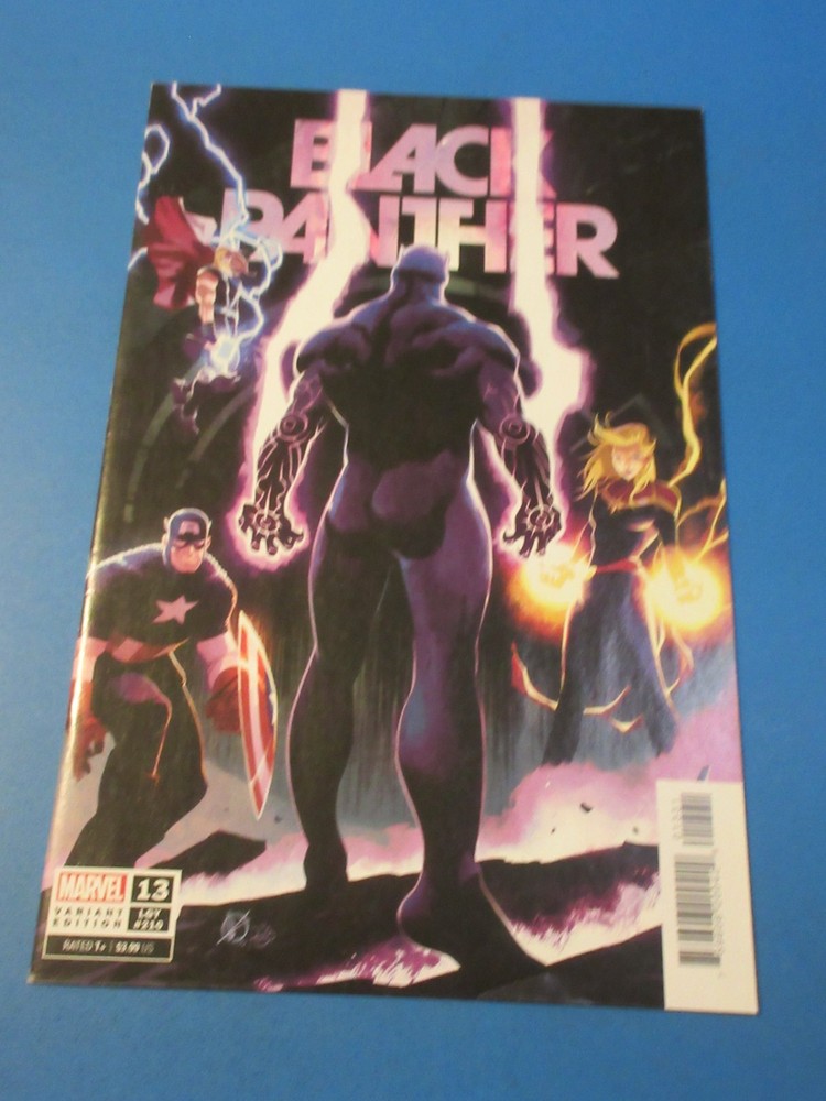 Black Panther #13 Rare 1:25 Scalera variant VFNM Beauty Wow
