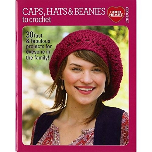 Caps Hats & Beanies to Crochet - Paperback By Red Heart Yarns - GOOD