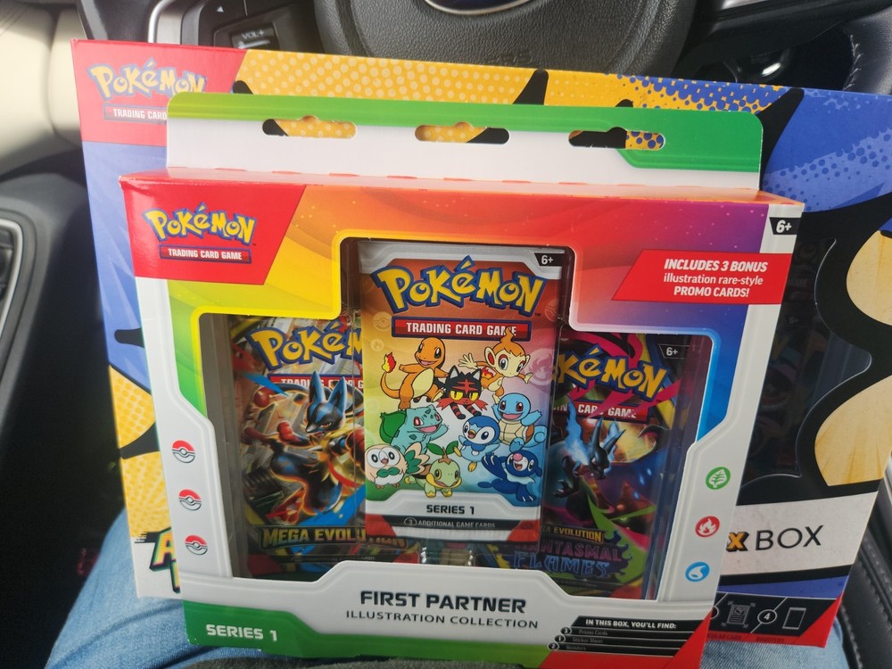 Pokemon First Partner Illustration Collection  Series 1