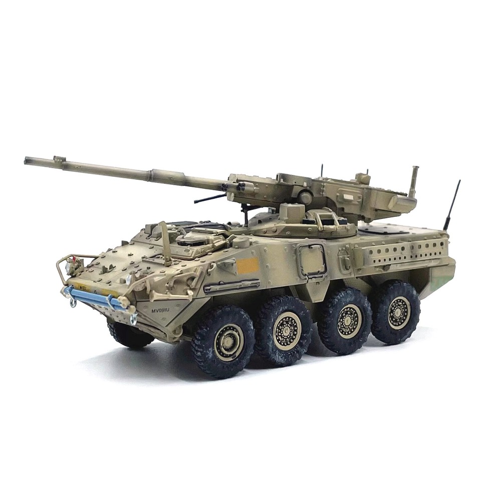 10.7cm 1/72 Scale US Army M1128 Stryker Artillery Finished Simulation Model