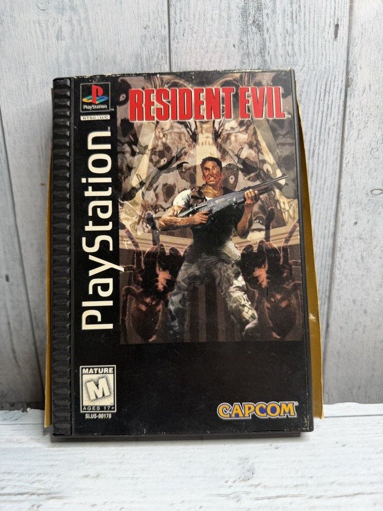 Resident Evil Long Box PlayStation 1