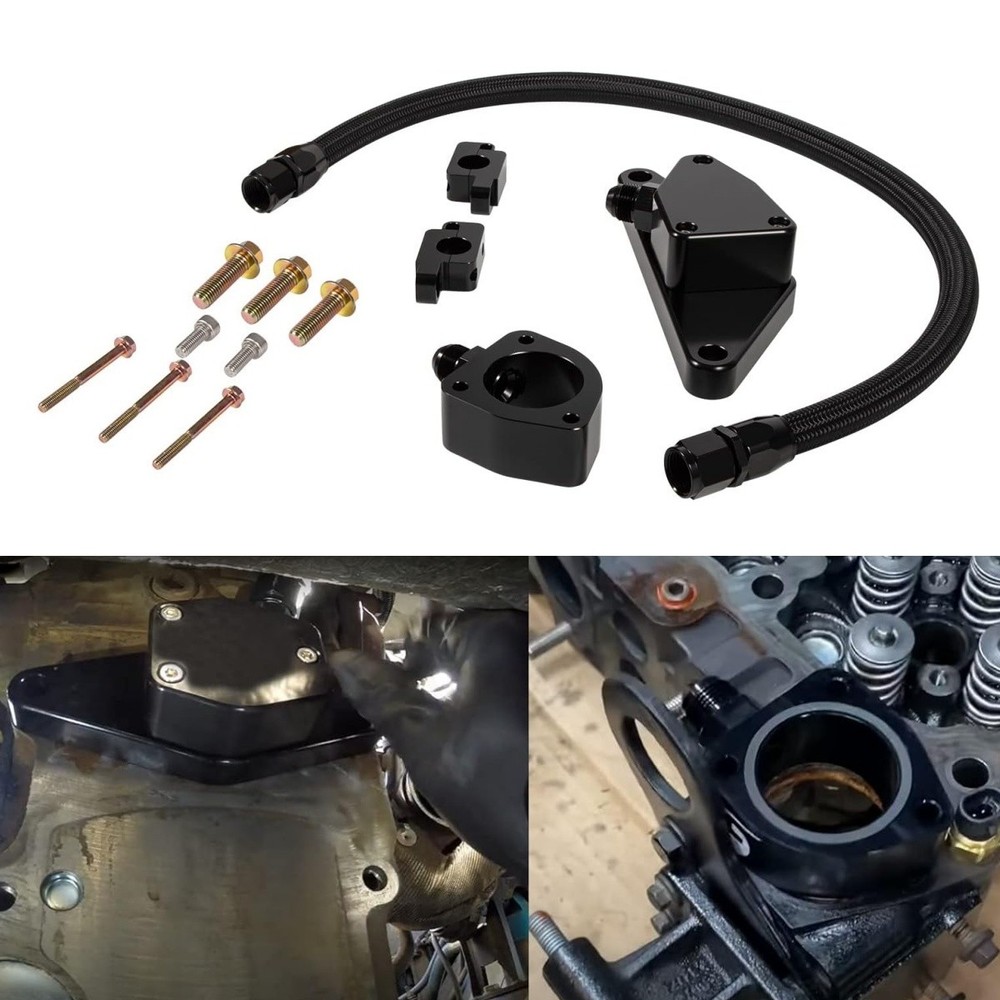 Coolant Bypass Kit Fit For Dodge Ram 2003-2007 Cummins 5.9L,6.7L 2500-5500