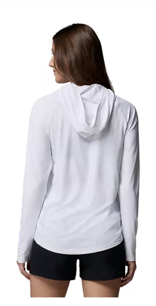 Columbia PFG solar stream hoodie extra large white women’s NWT