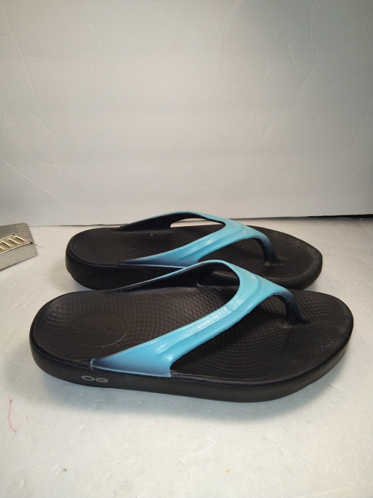 Oofos Oolala Recover Thong Flip Flop Sandals Women's sz 7