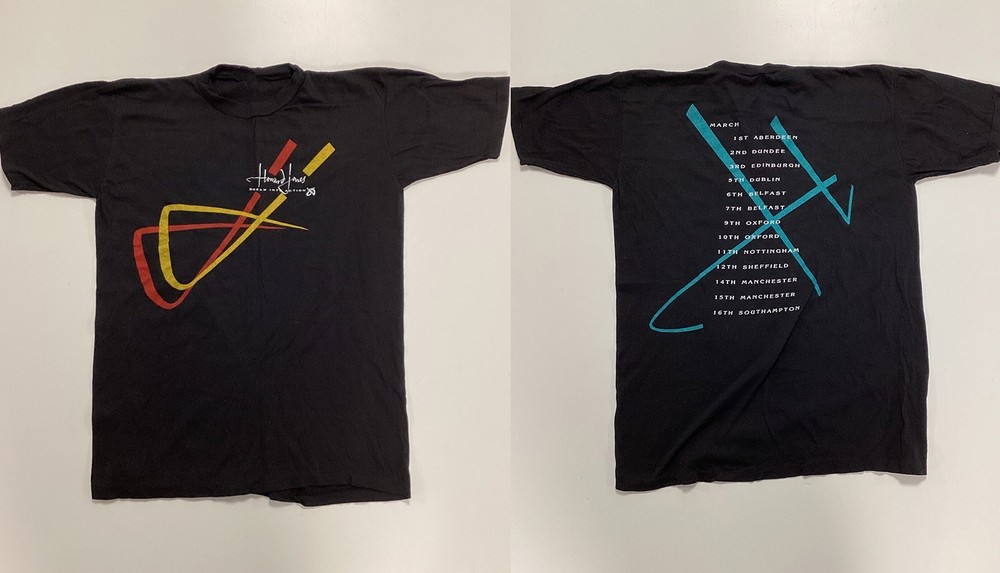2 Sides Howard Jones Dream Into Action 85 UK Tour Shirt Black S-5XL  1UU012