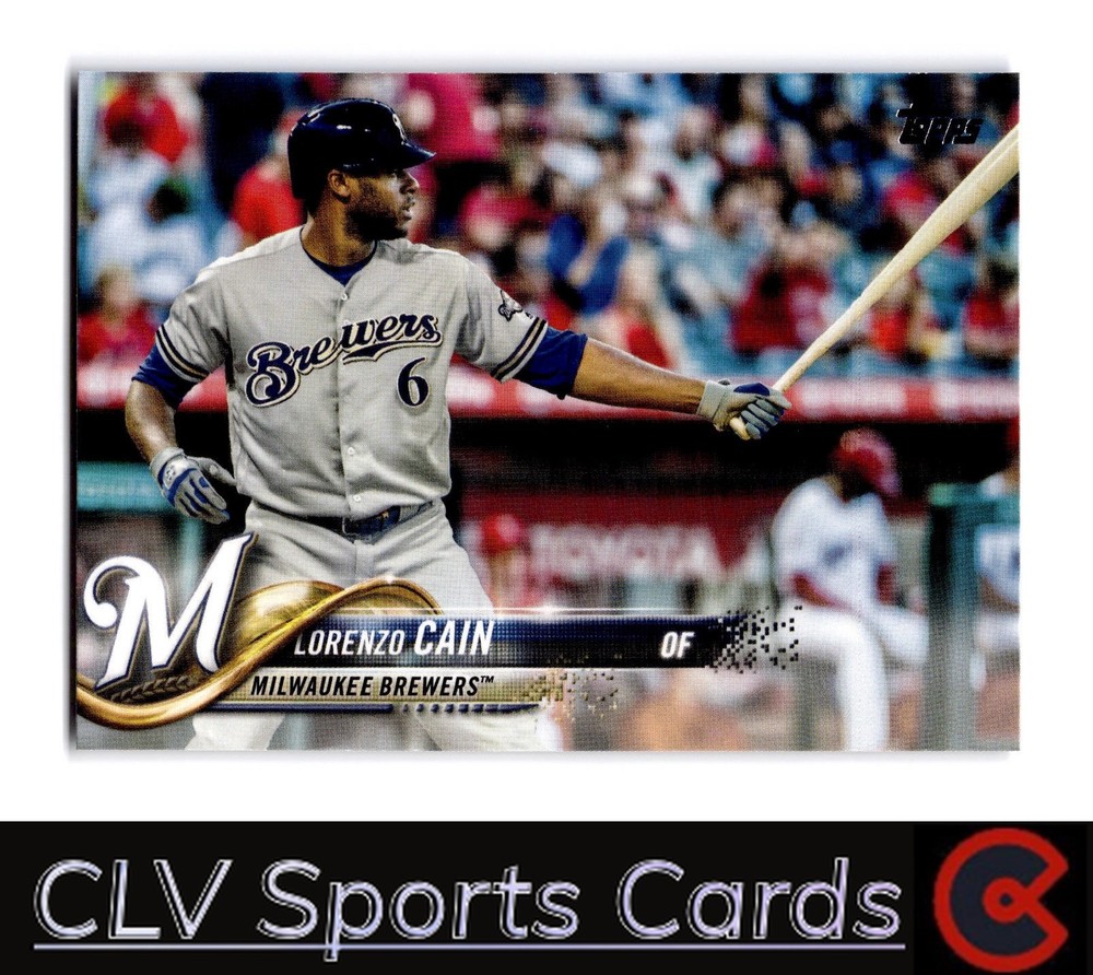 2018 Topps #421 Lorenzo Cain