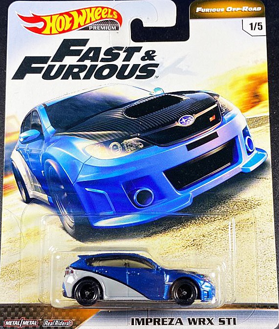 Hot Wheels Fast & Furious Subaru Impreza WRX STI