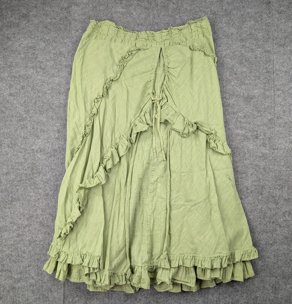 Free People Midi Skirt Womens 8 Vintage Boho Fairy Grunge Cottage Whimsical Y2K