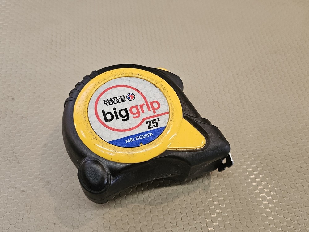 Matco Tools MSLBG25DA 25-Foot Big Grip Tape Measure