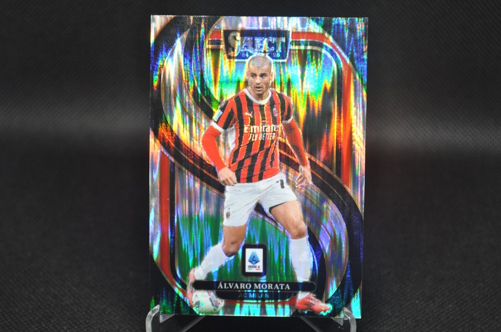 Alvaro Morata 2024-25 Panini Select Serie A #152 Flash Mezzanine