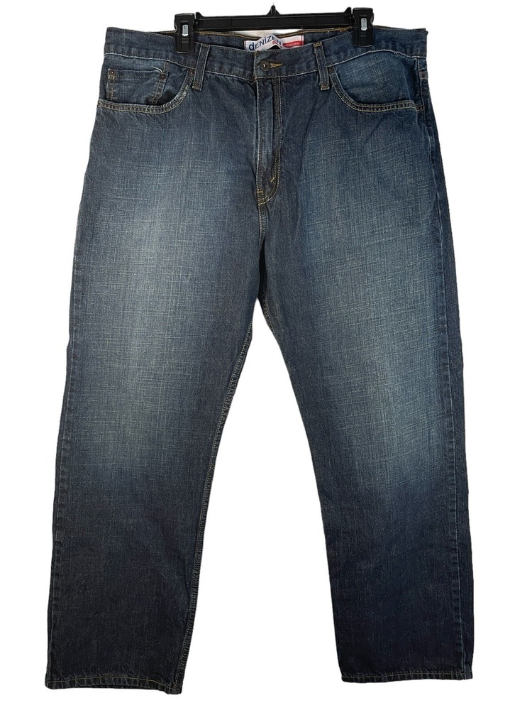 Mens Denizen 236 Regular Fit From Levi's Jeans Sz 40x30 (L28.5) Blue/Straight
