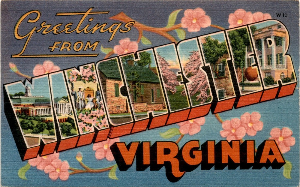 Virginia, Winchester, Apple Blossom Festival, Shenandoah News Agency, Postcard