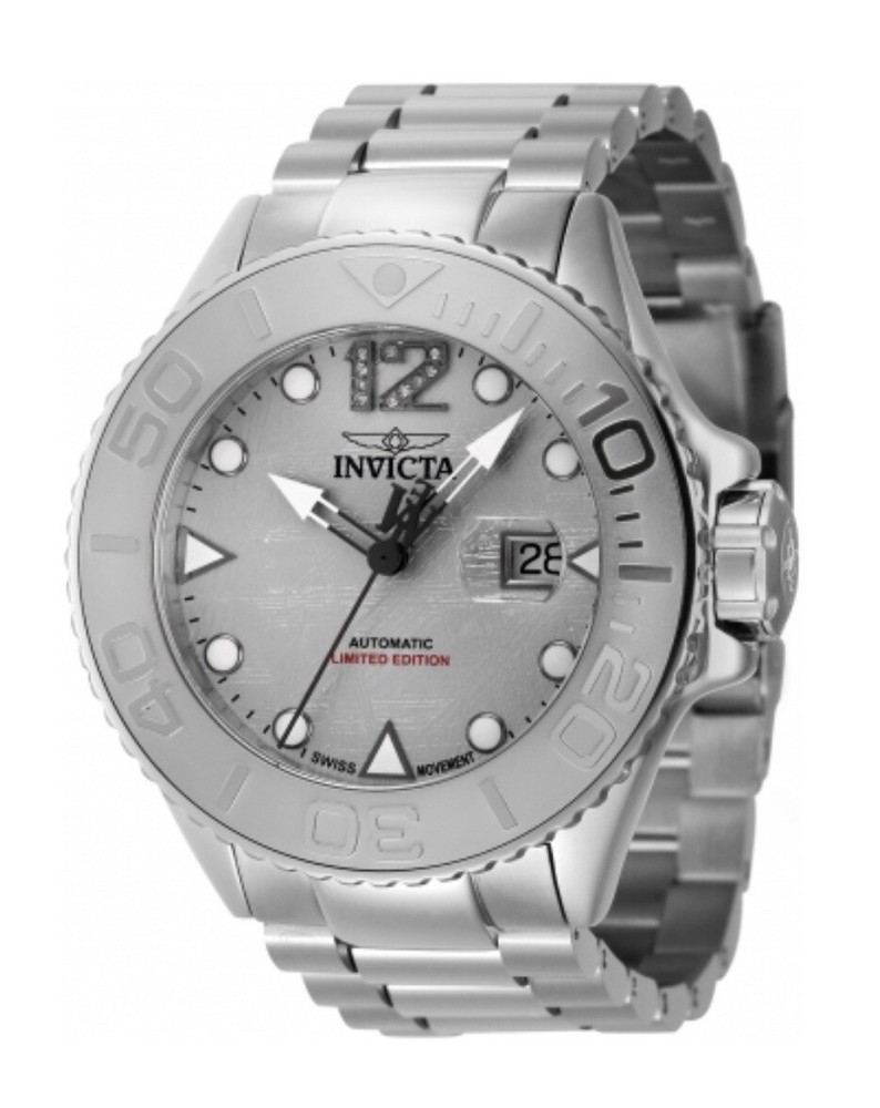 INVICTA MASTERPIECE GRAND DIVER 45203 METEORITE DIAL SWISS ETA AUTO LE 026/500