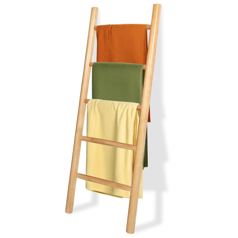 Wooden Blanket Ladder Living Room Fully Assembled 5ft (57