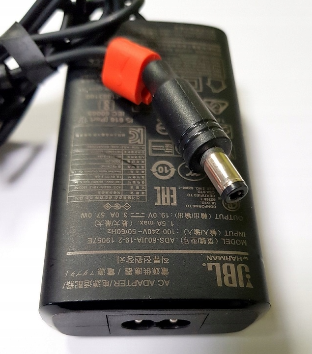 JBL Portable Speaker 19V 3A Power AC Adapter ADS-60JIA-19-2 NDT19V-3C-DC Xtreme