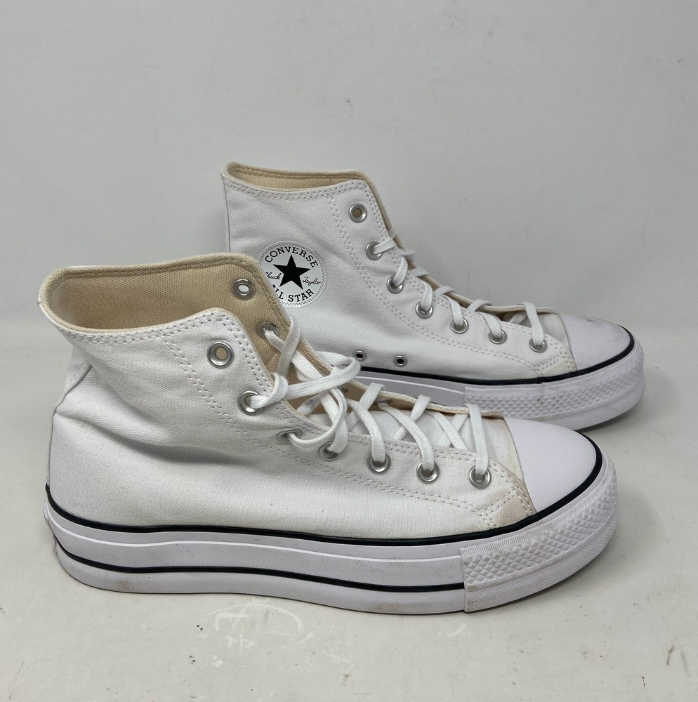 Converse Chuck Taylor All Star Lift Platform High Top Women’s 10 - White/Black