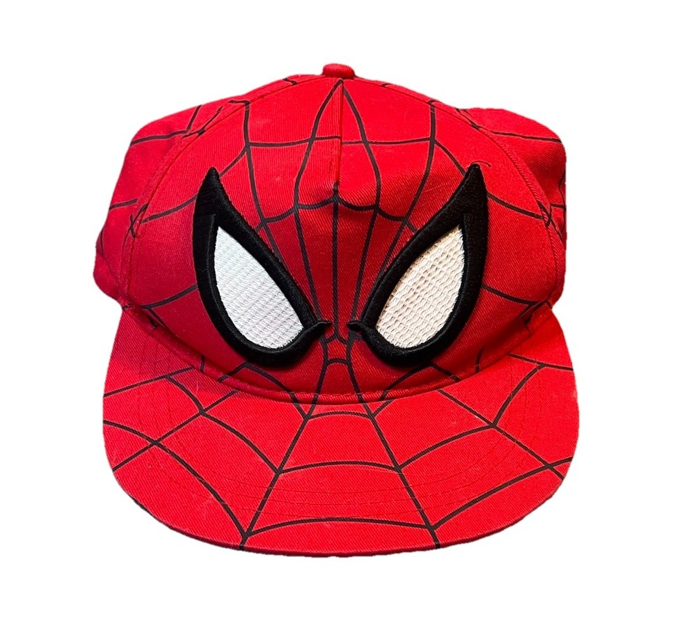 Marvel Ultimate Spider-Man Youth SnapBack Baseball Cap Red Boys Size OSFM
