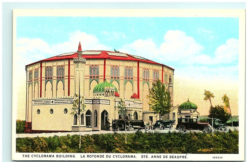 S02-5413, La Rotonde Du Cyclorama, Ste. Anne De Beaupre, *Postcard