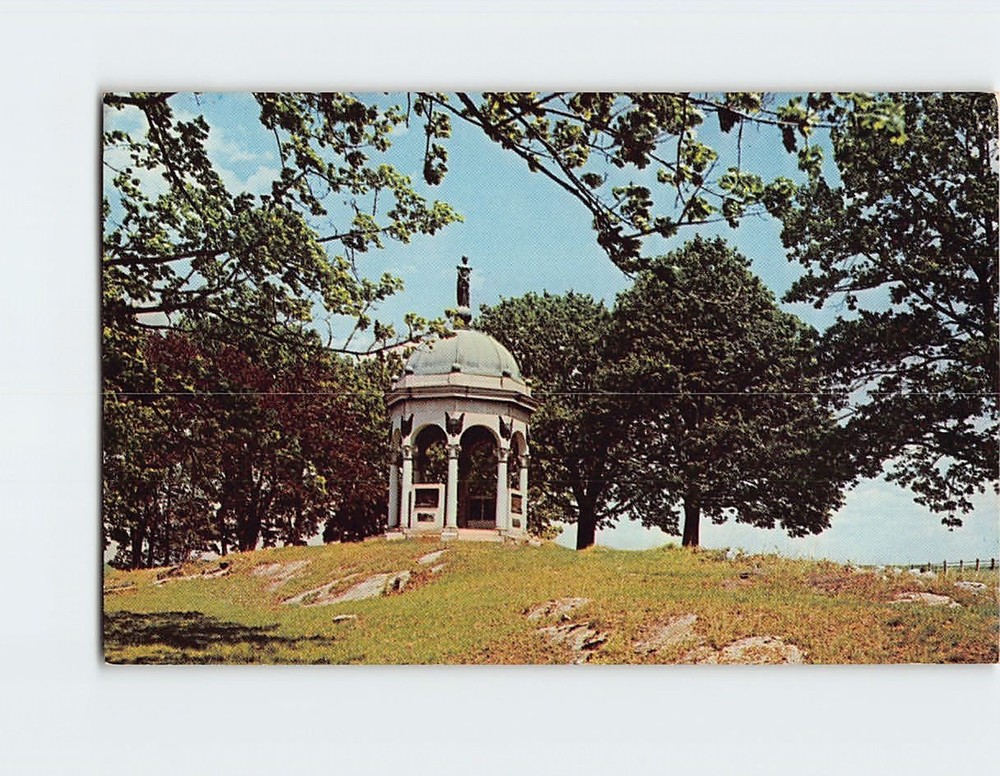 Postcard Maryland Monument Antietam Battlefield Sharpsburg Maryland USA