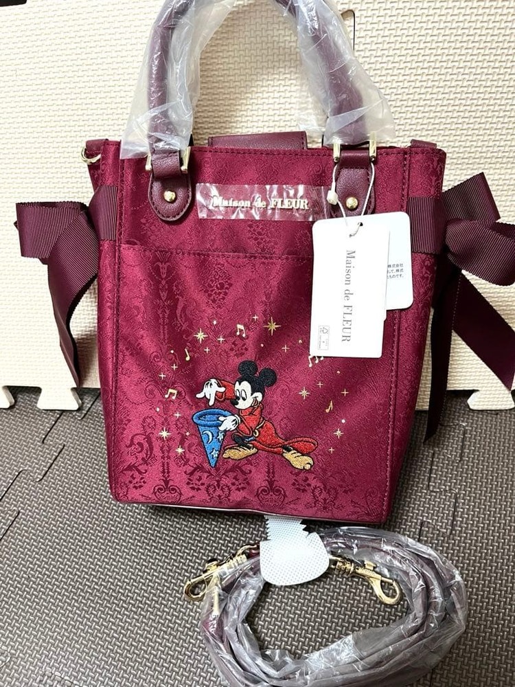 Maison de Fleur Fantasia Mickey Shoulder Bag Disney Market Exclusive New