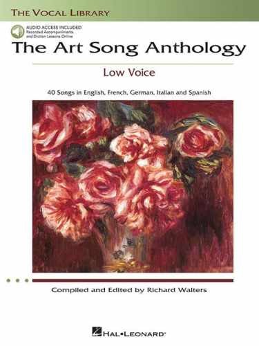 The Art Song Anthology - Low Voice - Paperback, by Walters Richard - Acceptable