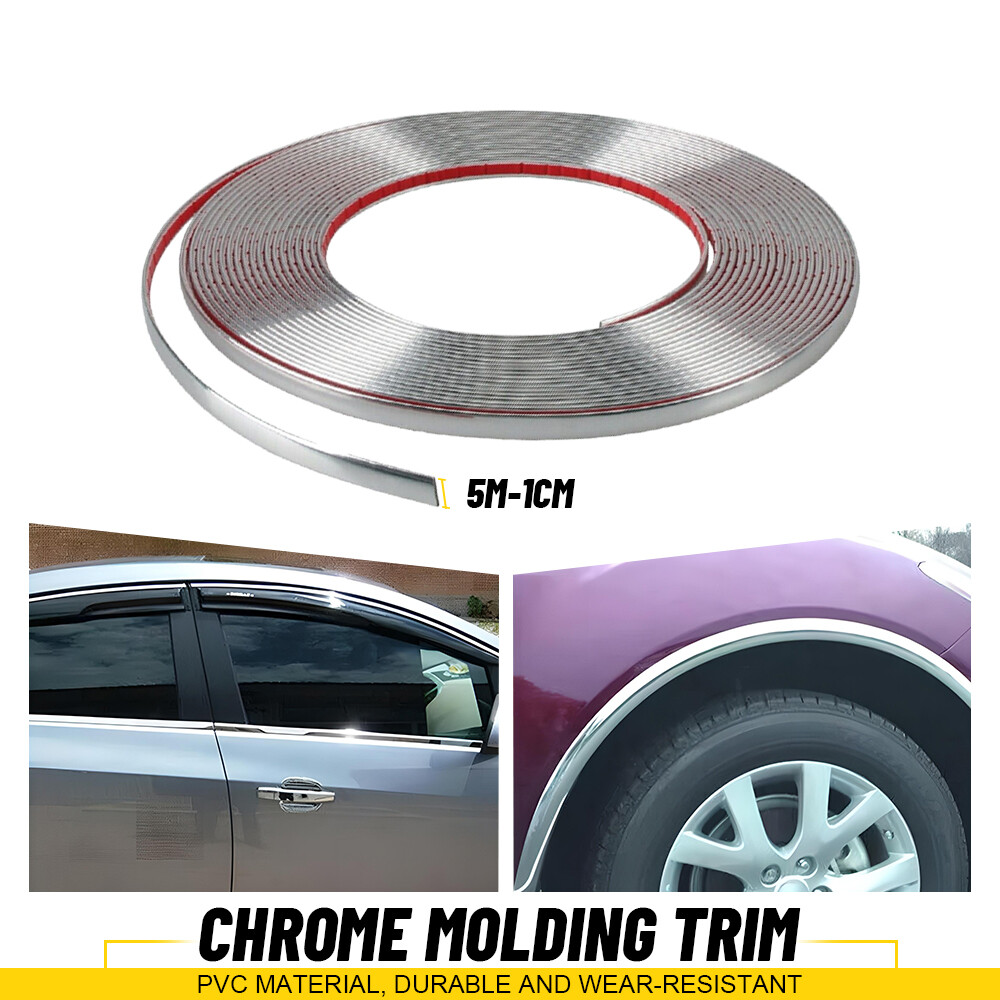 Chrome Trim Molding Strip for Car Truck Bumper Door Window Guard