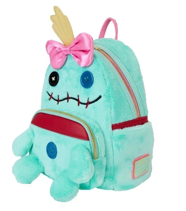 Loungefly Disney Lilo & Stitch Scrump Plush Mini Backpack Limited Edition EXCLUS
