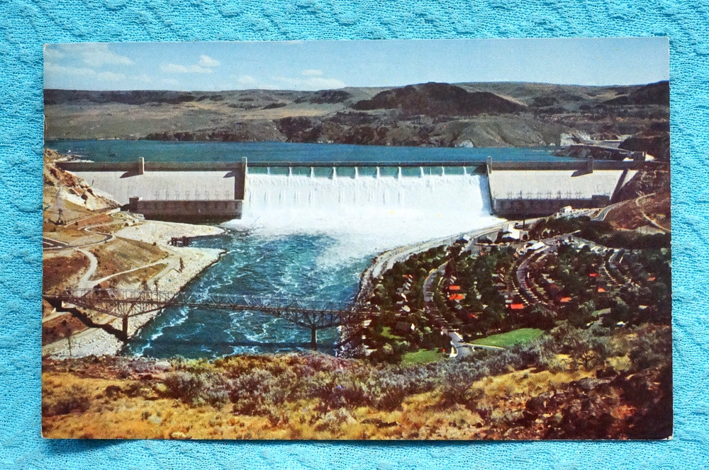 Grand Coulee Dam - Columbia River near Spokane, Washington