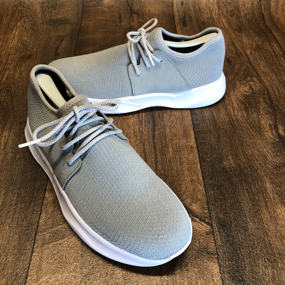 Vessi Everyday Classic Sneaker Grey Women’s Size 9 Shoes Lace Up